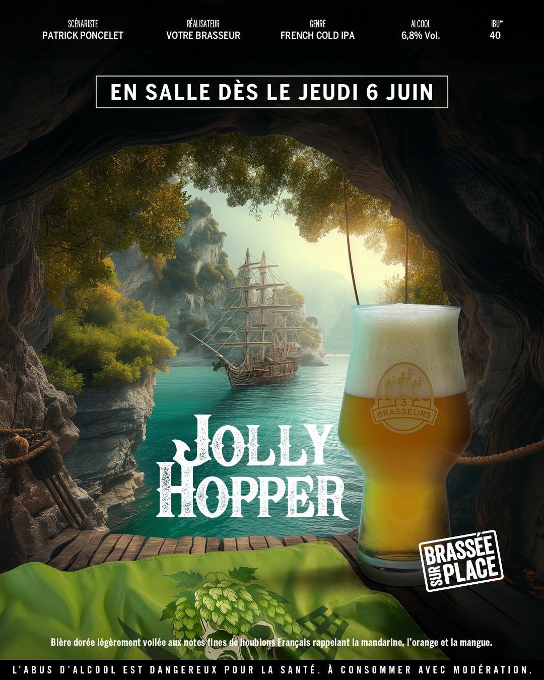 Lancement de la Jolly Hopper